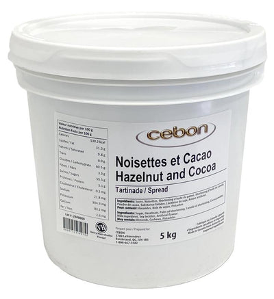 HAZELNUT AND COCOA SPREAD - CEBON - 5 kg