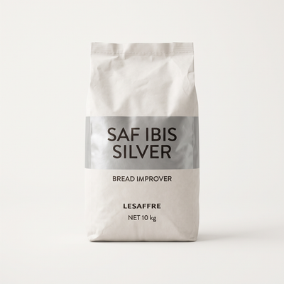 SAF IBIS SILVER 10 kg bread improver bag by Lesaffre