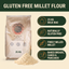 Gluten Free Millet Flour — in-the-box features card