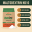 Maltodextrin ND10 — in-the-box features card