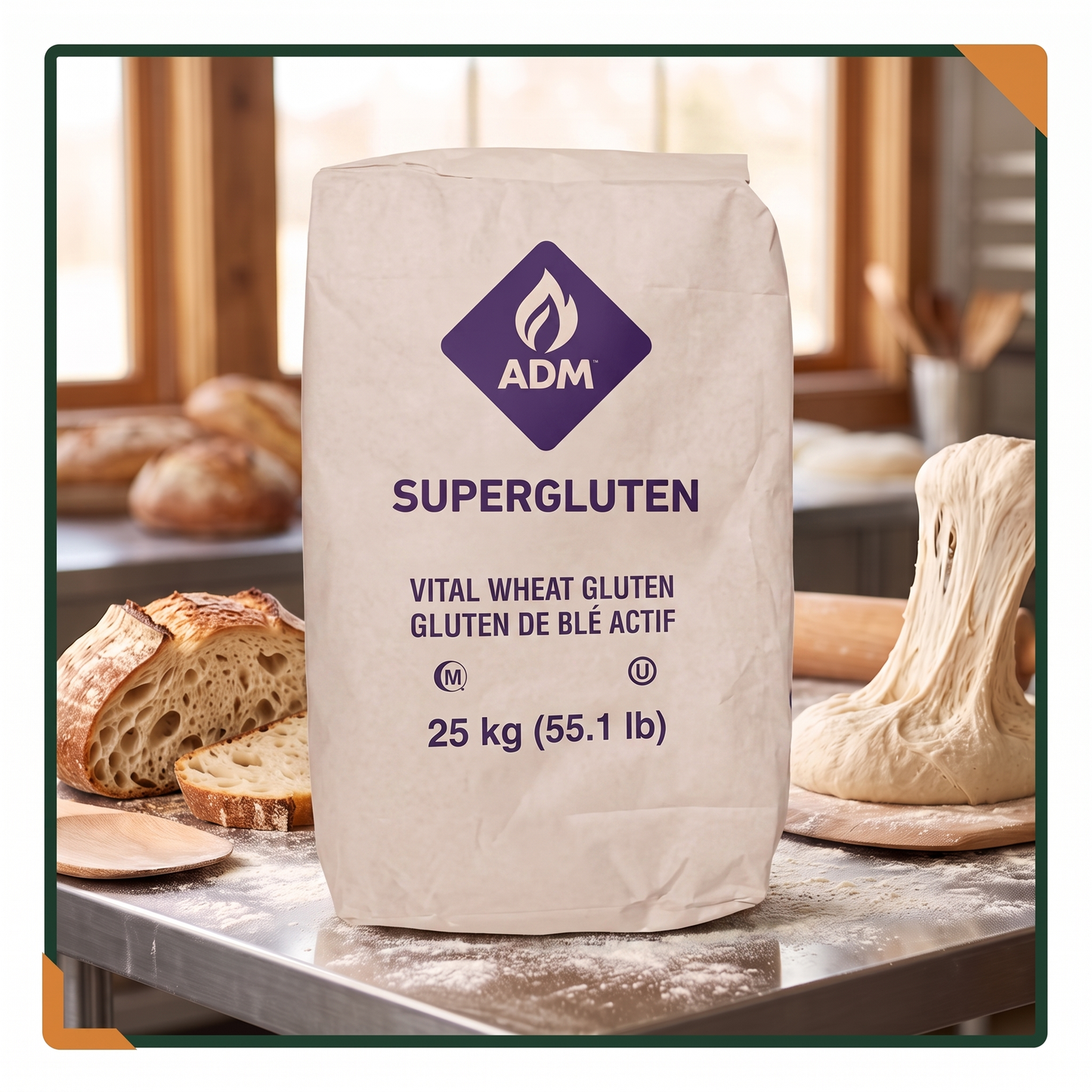ADM Super Gluten Vital Wheat Gluten — lifestyle card