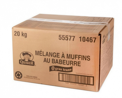 BUTTERMILK MUFFIN MIX - QUAKER 20 kg — product packshot
