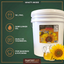 ORGANIC SUNFLOWER OIL 16 litres — in-the-box features card
