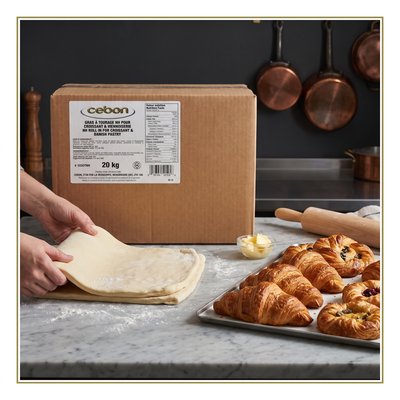 NON HYDROGENATED ROLL-IN FOR CROISSANT AND DANISH PASTRY - CEBON 20 kg — lifestyle card