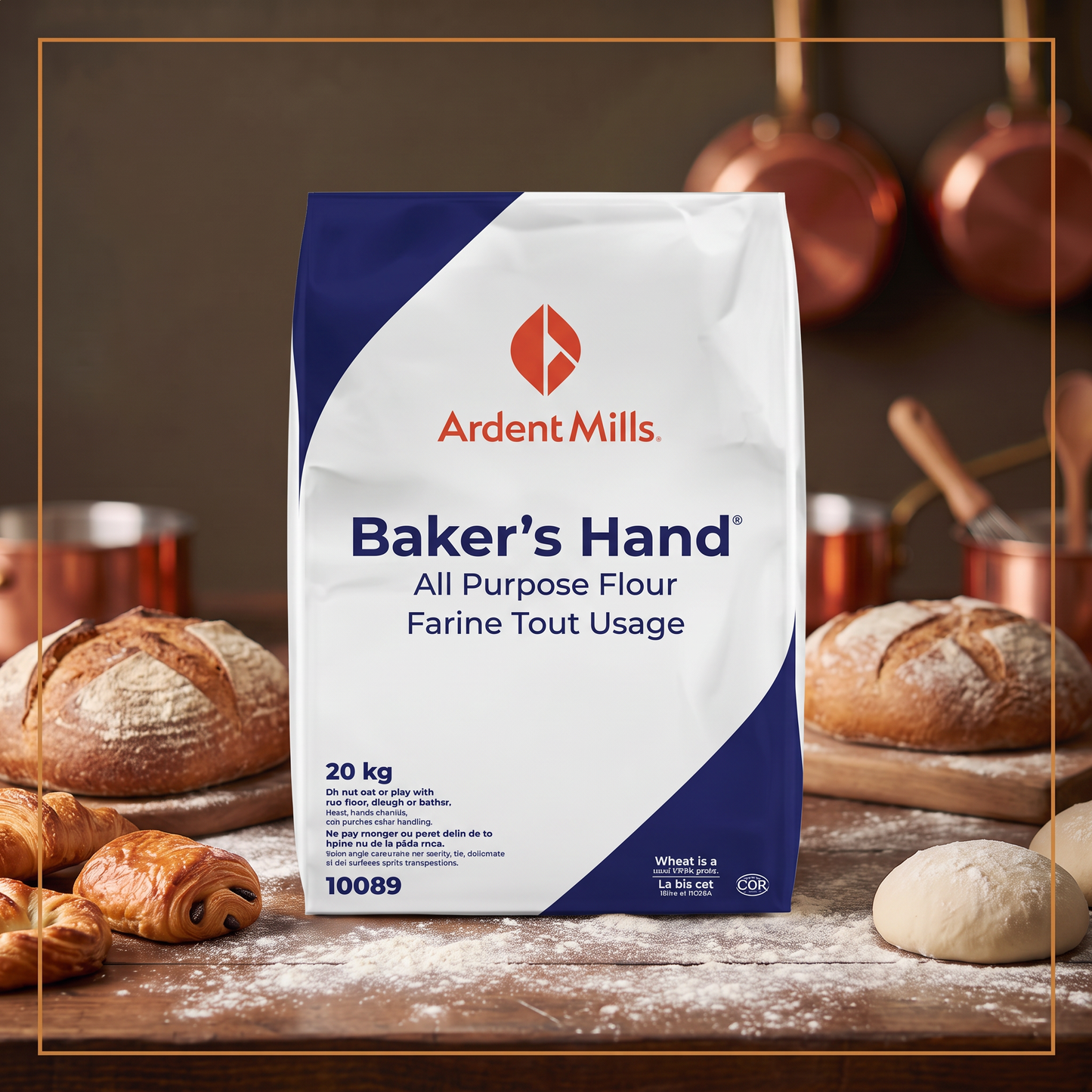 ALL PURPOSE FLOUR - BAKER'S HAND - 20kg — lifestyle card