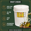 PURE OLIVE OIL 16 litres - 14 kg — in-the-box features card