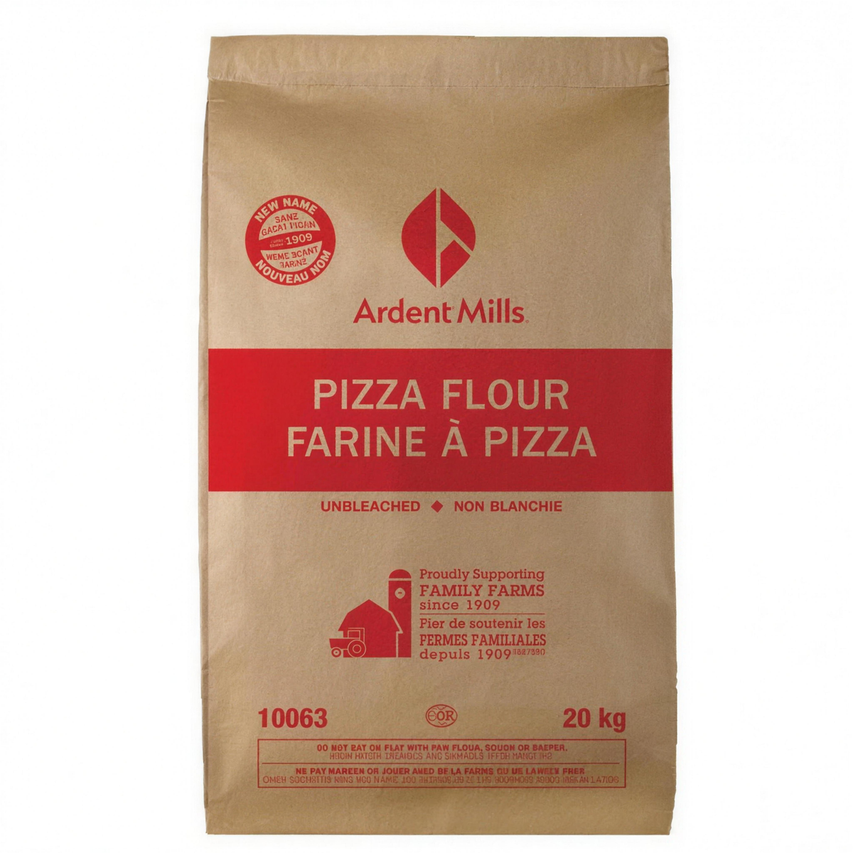 UNBLEACHED PIZZA FLOUR - 20kg — product packshot