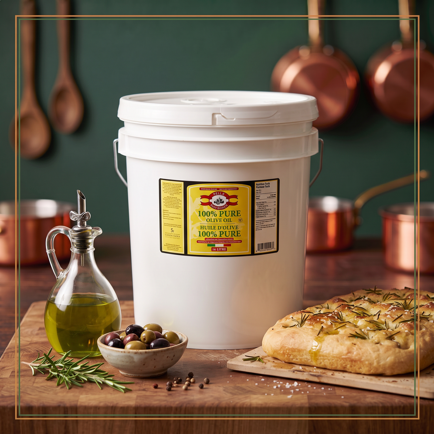 PURE OLIVE OIL 16 litres - 14 kg — lifestyle card