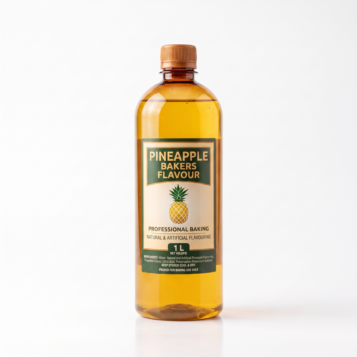 PINEAPPLE BAKERS FLAVOUR N&A - DG 1136-1 - EMBASSY 1 liter — product packshot