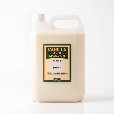 VANILLA FLAVOUR EMULSION WHITE 3070-4  4 lt — product packshot