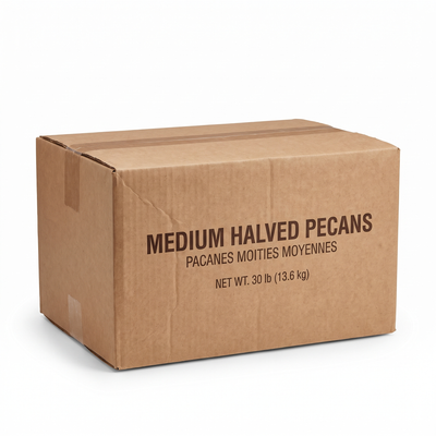 MEDIUM HALVED PECAN - 30 lb — product packshot