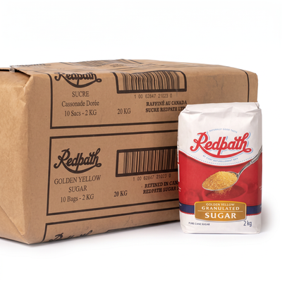 GOLDEN YELLOW SUGAR - REDPATH - 2 kg — product packshot