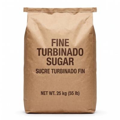 FINE TURBINADO SUGAR - 25 kg — product packshot