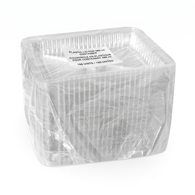 PLASTIC LID FOR 680 ml CONTAINER  -100 units — product packshot