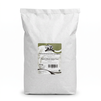 FLOUR ORGANIC WHOLE KAMUT® - MOULIN LACOSTE - 20kg — product packshot