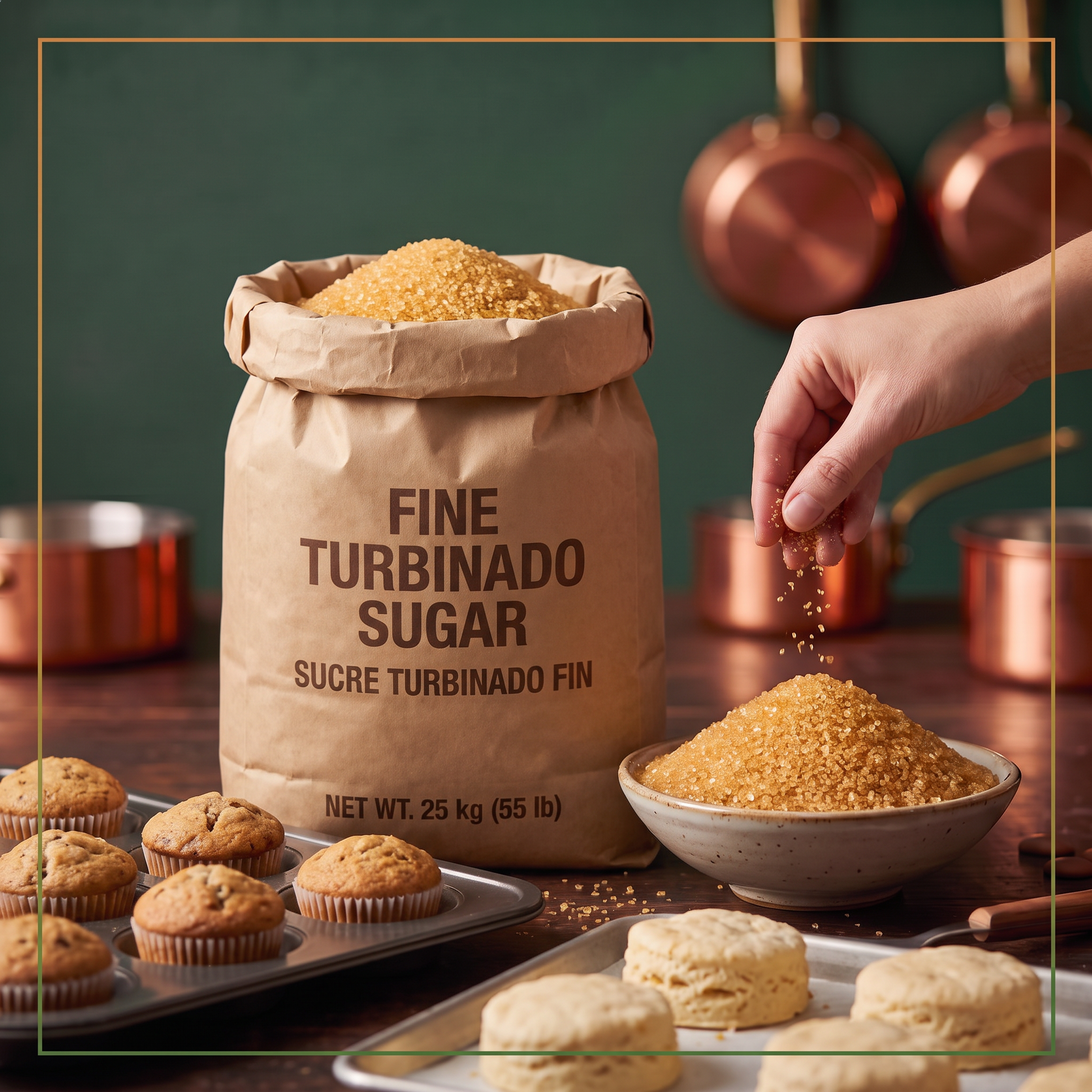 FINE TURBINADO SUGAR - 25 kg — lifestyle card