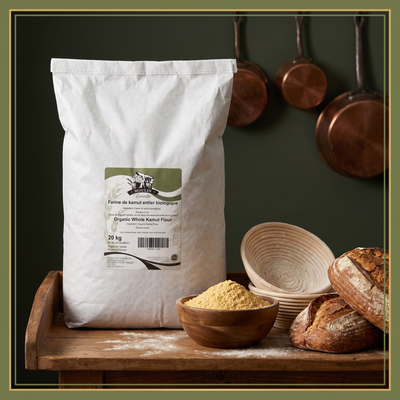 FLOUR ORGANIC WHOLE KAMUT® - MOULIN LACOSTE - 20kg — lifestyle card