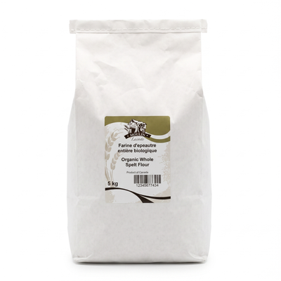 ORGANIC WHOLE SPELT FLOUR - MOULIN LACOSTE - 5kg — product packshot