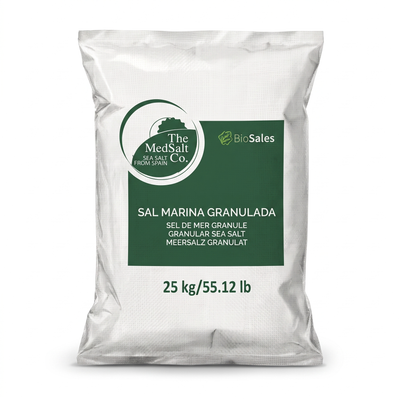 GRANULAR SEA SALT DSW 25 kg — product packshot