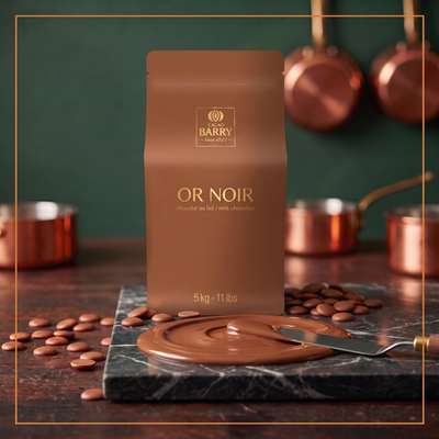 MILK CHOCOLATE OR NOIR BY 55 - BARRY CALLEBAUT - 5kg — lifestyle card