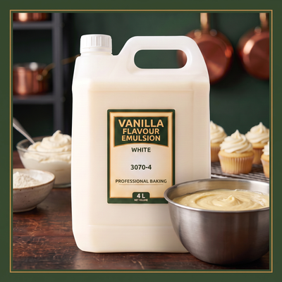 VANILLA FLAVOUR EMULSION WHITE 3070-4  4 lt — lifestyle card