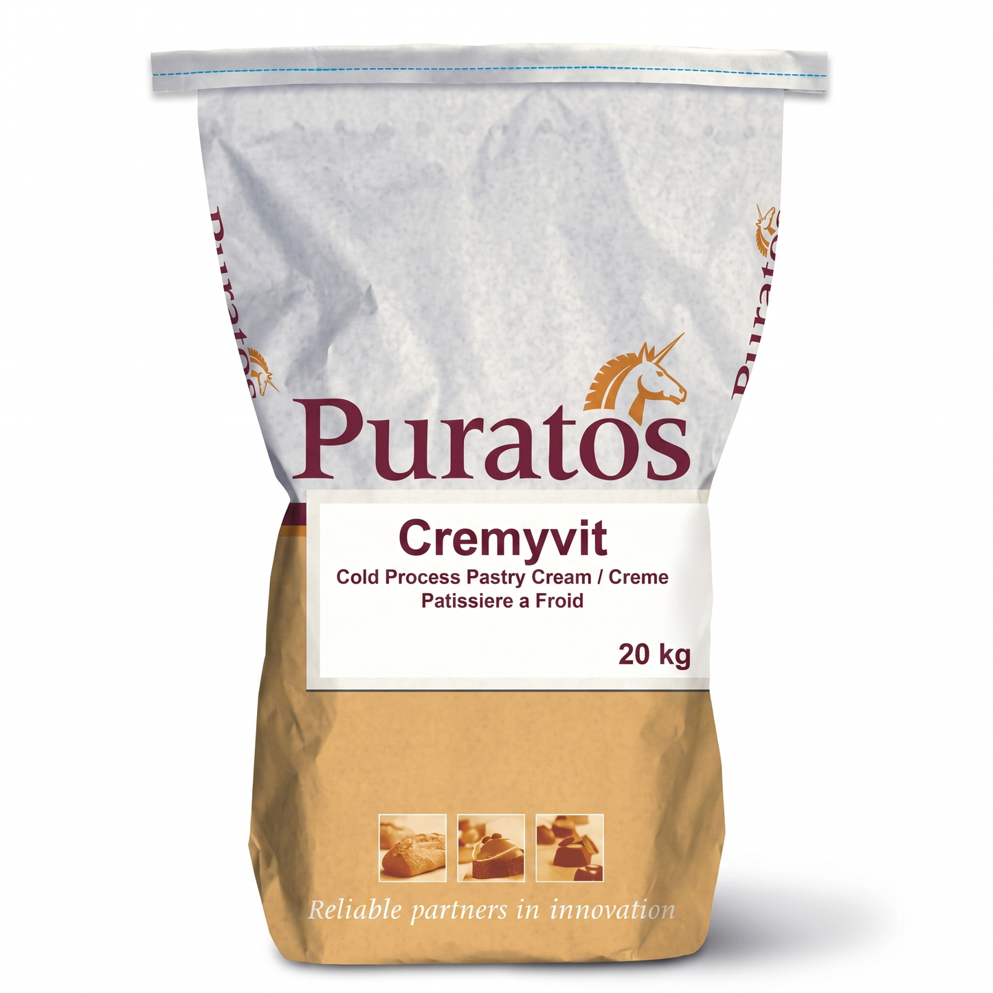 CREMYVIT PURATOS COLD PASTRY CREAM  20 kg — product packshot