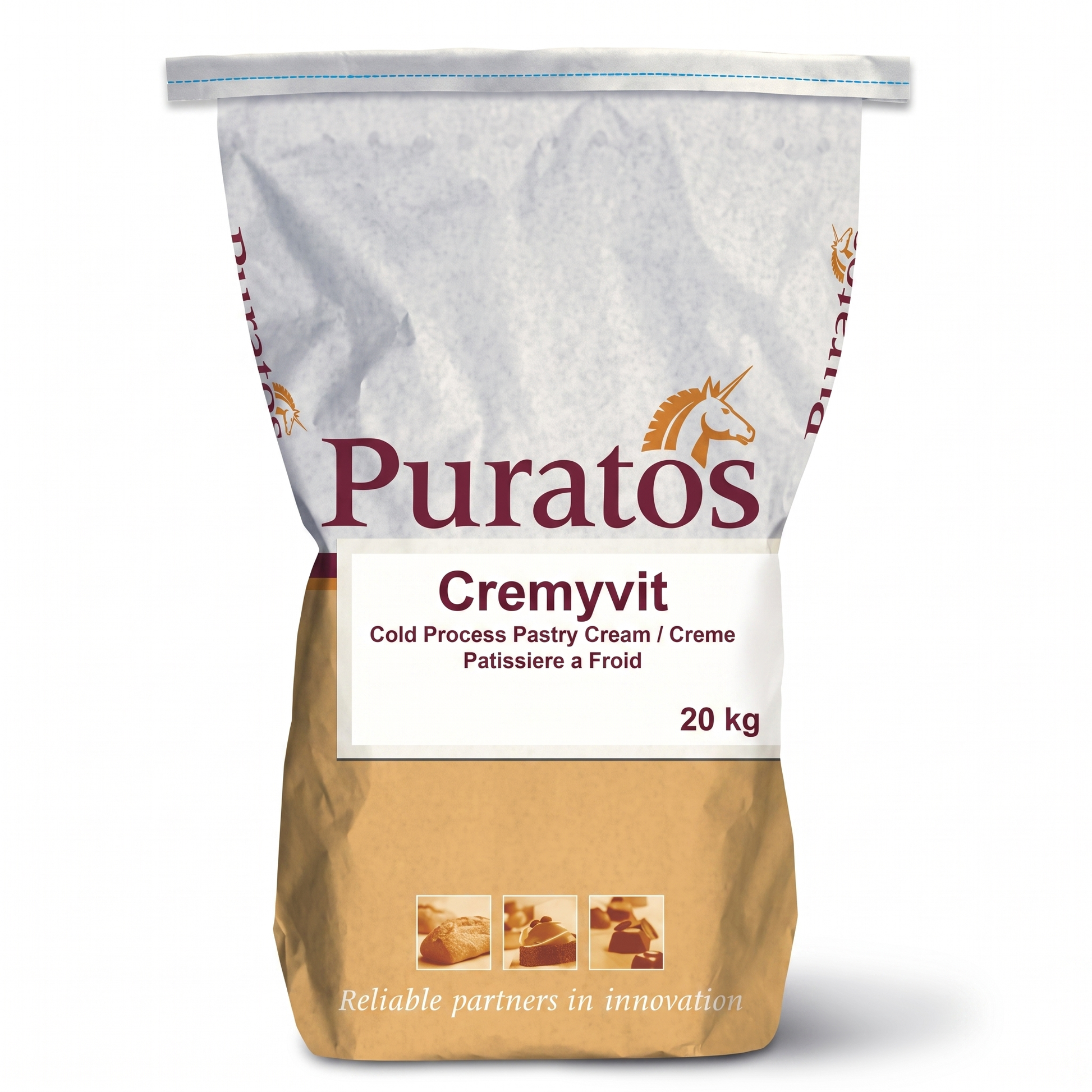 CREMYVIT PURATOS COLD PASTRY CREAM  20 kg — product packshot