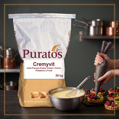 CREMYVIT PURATOS COLD PASTRY CREAM  20 kg — lifestyle card