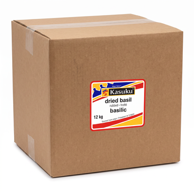 DRIED BASIL RUBBED 12 KG — product packshot