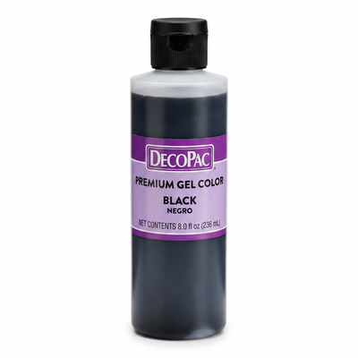 BLACK LIQUID GEL COLOR 8 OZ 8 oz — product packshot