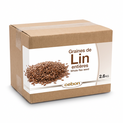FLAX SEED 2.6 kg — product packshot
