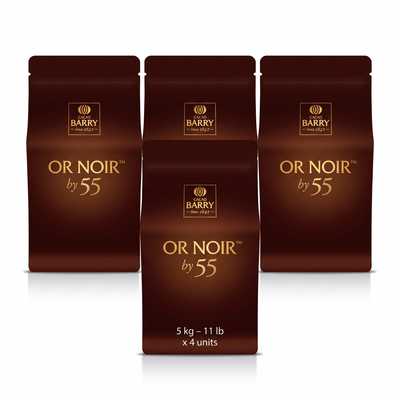 CHOCOLATE '' OR NOIR '' BY 55 - BARRY CALLEBAUT - 5kg - 4 units — product packshot
