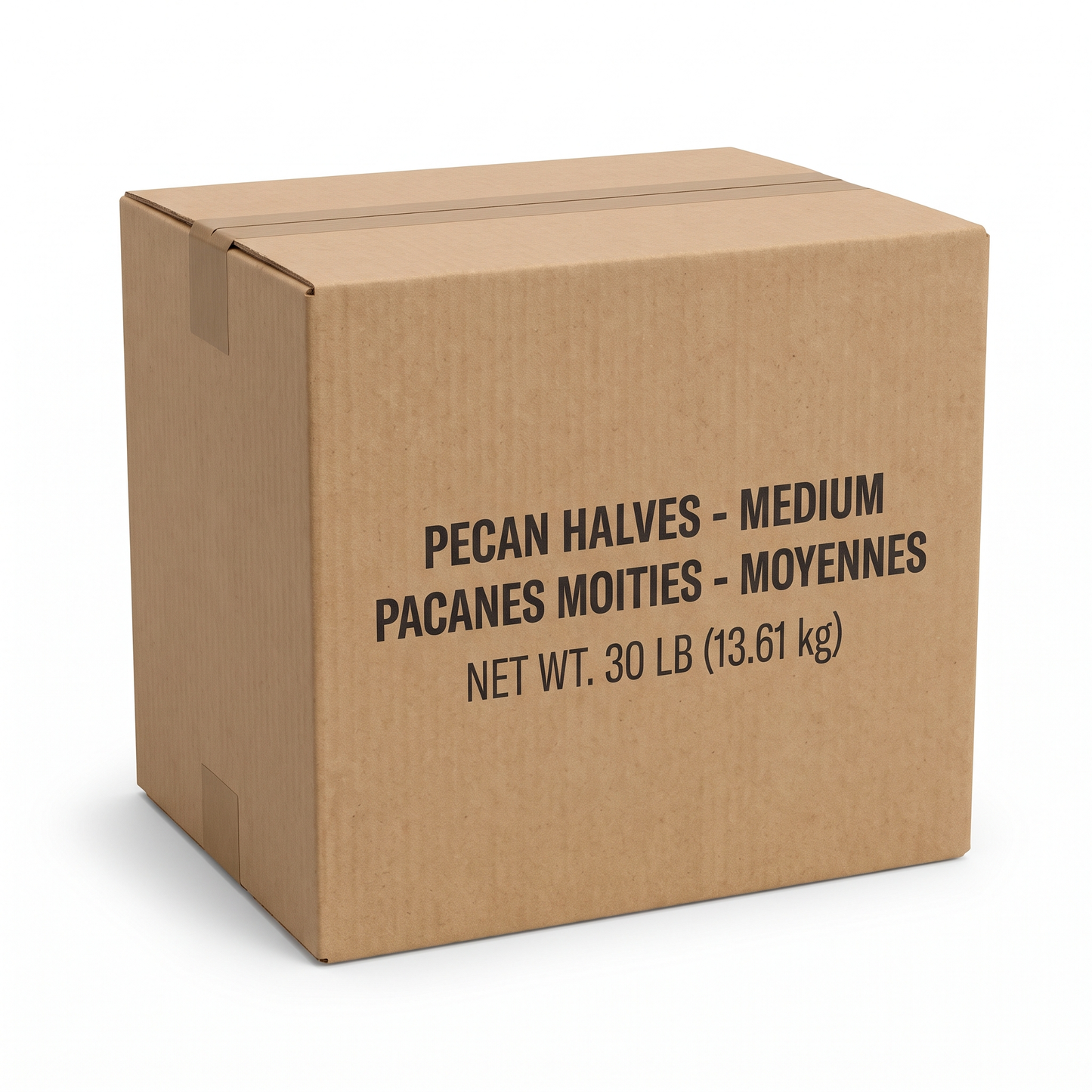 PECANS MEDIUM HALVES 30 lb — product packshot