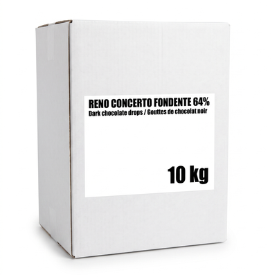 64 % DARK CHOCOLATE IN PISTOLES - RENO CONCERTO IRCA - 10 kg — product packshot