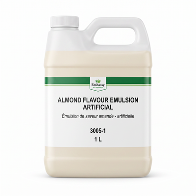 ALMOND FLAVOUR EMULSION ARTIFICIAL 3005-1 - EMBASSY 1 liter — product packshot