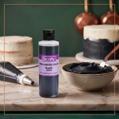 BLACK LIQUID GEL COLOR 8 OZ 8 oz — lifestyle card