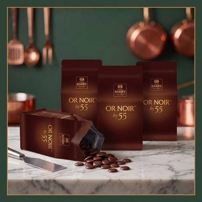 CHOCOLATE '' OR NOIR '' BY 55 - BARRY CALLEBAUT - 5kg - 4 units — lifestyle card