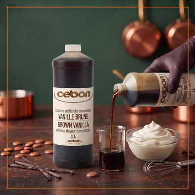ARTIFICIAL BROWN VANILLA ESSENCE CONCENTRATE - CEBON 1 LITRE — lifestyle card