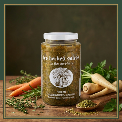 SALTED HERBS FROM BAS-DU-FLEUVE 500 ml — lifestyle card