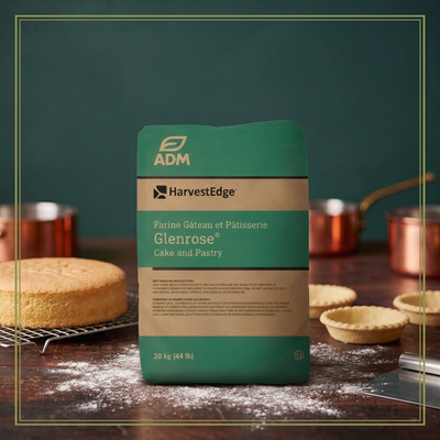 UNBLANCHED AND UNTREATED GLENROSE FLOUR (BIS ET PAT) - ADM - 20kg — lifestyle card