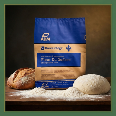 FLEUR DU QUEBEC STRONG BAKER'S FLOUR - ADM - 20kg — lifestyle card