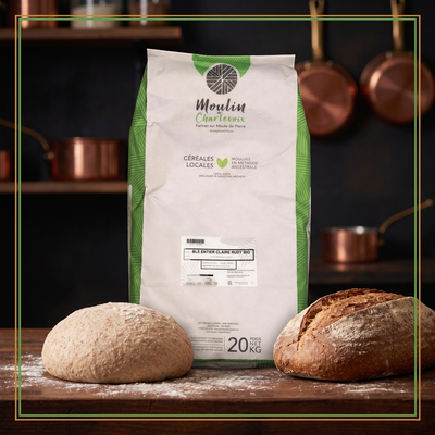 ORGANIC CREAM WHEAT FLOUR - 20kg — lifestyle card
