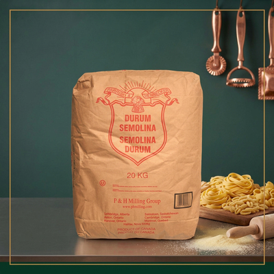 DURUM SEMOLINA NO.3 73750 - P&H - 20kg — lifestyle card