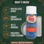 PREP PAN RELEASE ANTI-ADHESIVE 397 g — in-the-box features card