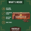 BAKER DARK CHOCOLATE STICKS 8CM - BARRY CALLEBAUT - 1.6kg - 300 units — in-the-box features card