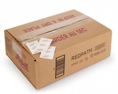 SUGAR PACKET - REDPATH - 1000 units — product packshot
