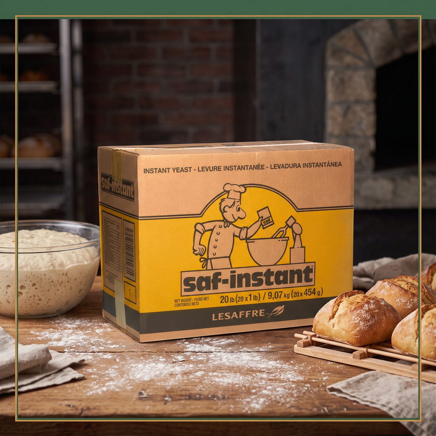 SAF/GOLDEN YEAST 15910 - SAF 454 g — lifestyle card