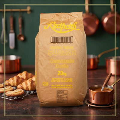 GOLDEN YELLOW SUGAR - REDPATH - 20 kg — lifestyle card