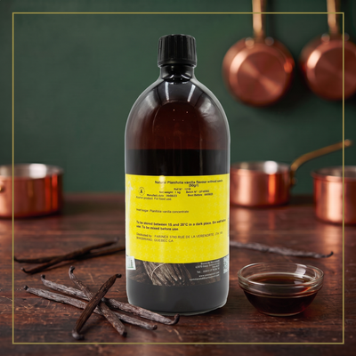 PURE VANILLA EXTRACT  (PLANIFOLIA 50 g)  1 kg — lifestyle card
