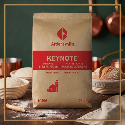 KEYNOTE STRONG BAKER'S FLOUR 45 UNBLEACHED - ROBIN HOOD - 20kg — lifestyle card
